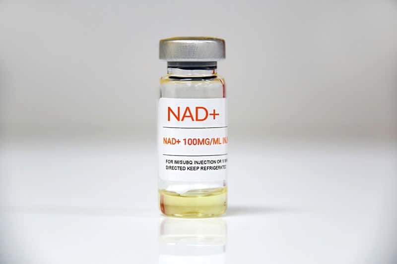 A single vial of NAD